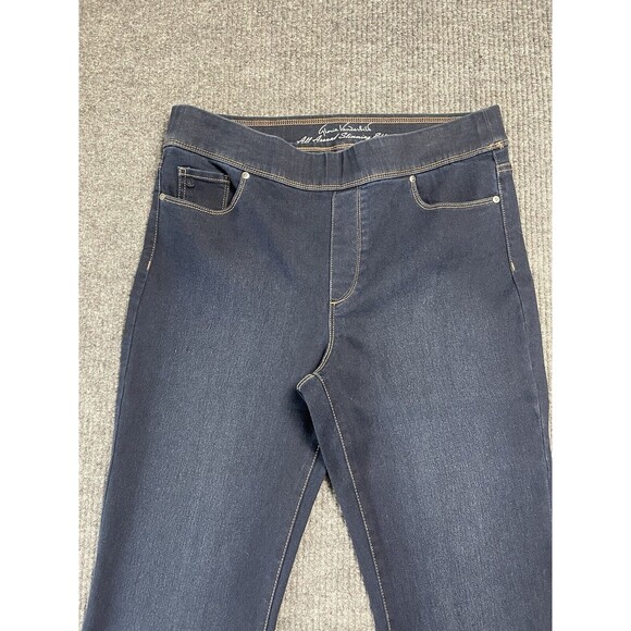 Gloria Vanderbilt Avery Size 14 Pull On All Around Slimming Bootcut Jean Pants - Picture 3 of 11